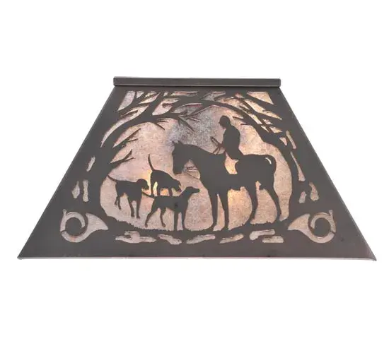 60" High Fox Hunt Floor Lamp - Image 7