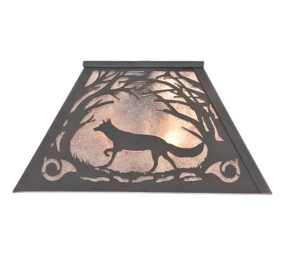 60" High Fox Hunt Floor Lamp - Image 8