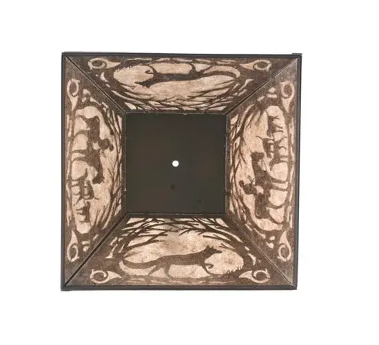 60" High Fox Hunt Floor Lamp - Image 9