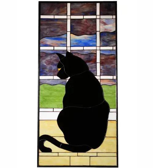 The Cat in Window by Meyda Lighting