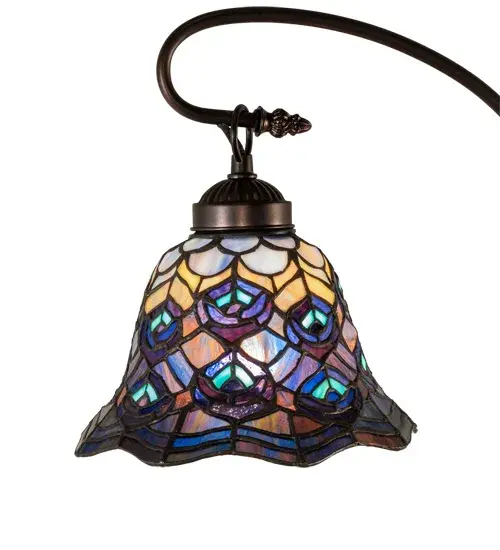 The Tiffany Peacock Feather by Meyda Lighting - Image 8