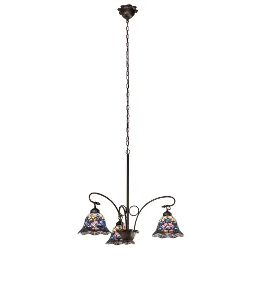 The Tiffany Peacock Feather by Meyda Lighting - Image 10