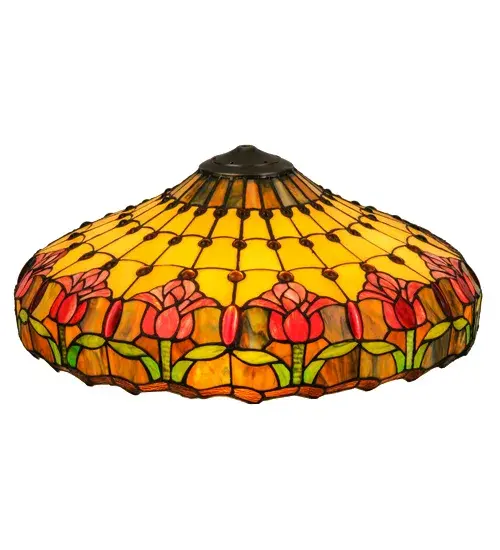 The Meyda Tiffany - Colonial Tulip by Meyda Lighting - Image 2