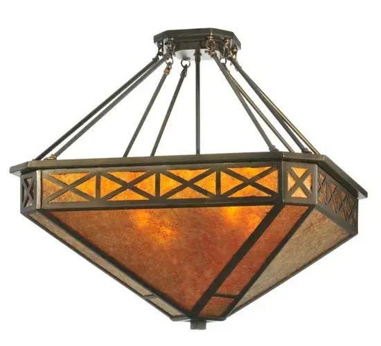 The Saltire Craftsman by Meyda Lighting - Image 1