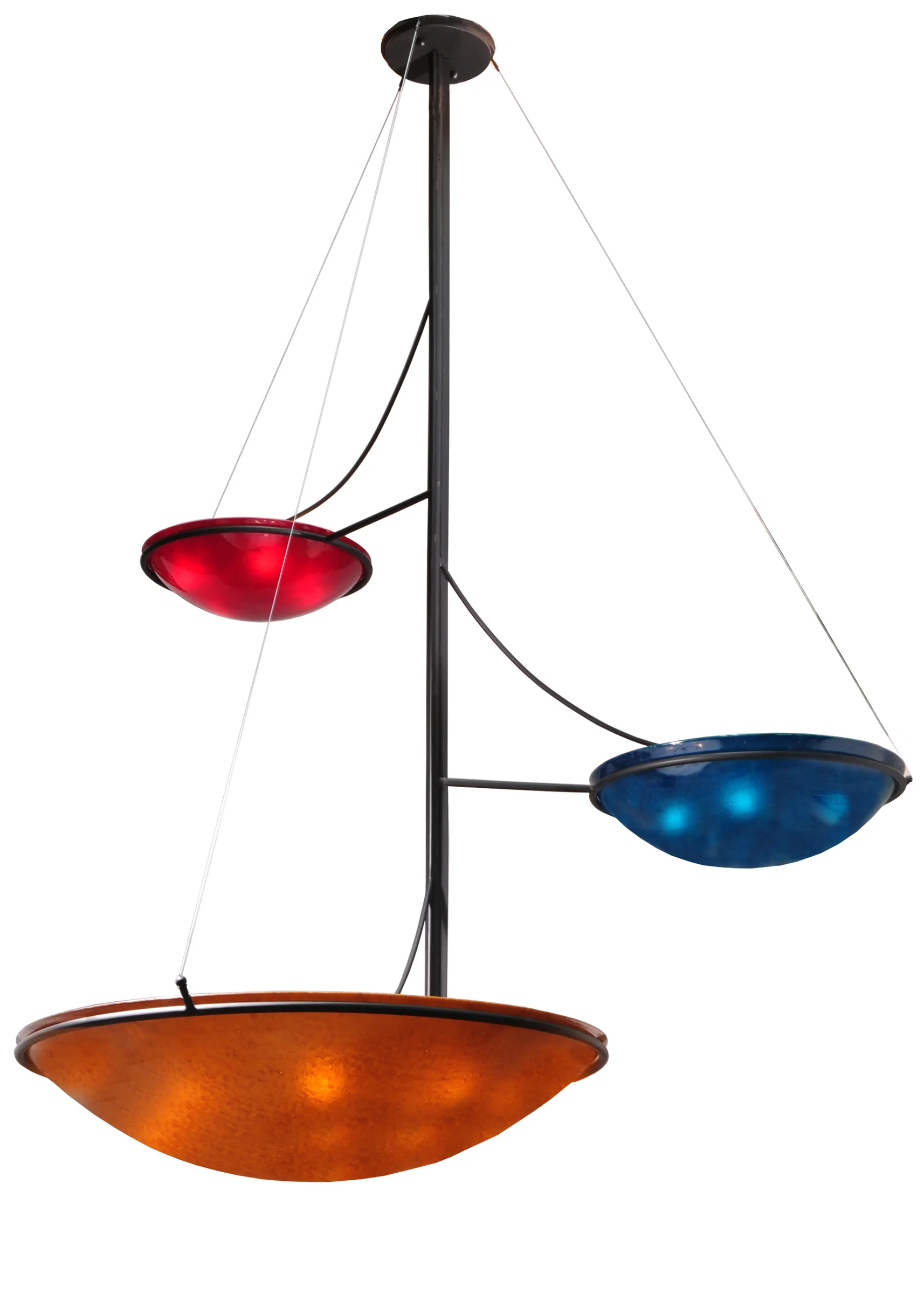 Metro Fusion 14 Light Chandelier in Solar Black