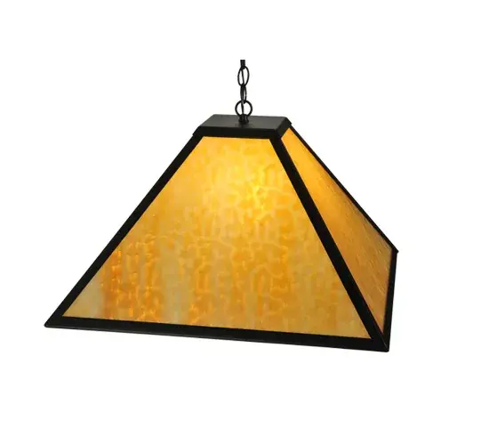 24"Sq Gustav Mission Pendant - Image 2