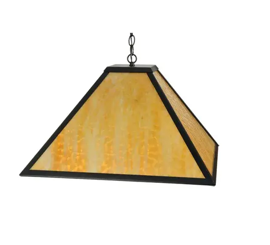 24"Sq Gustav Mission Pendant - Image 4