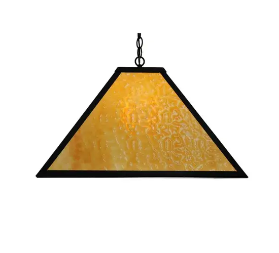 24"Sq Gustav Mission Pendant - Image 5