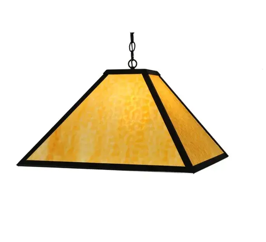 24"Sq Gustav Mission Pendant - Image 6