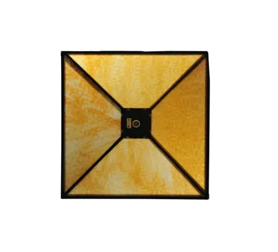 24"Sq Gustav Mission Pendant - Image 10