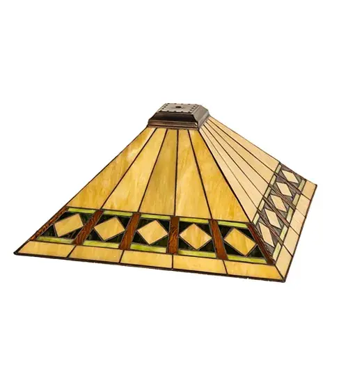 The Meyda Tiffany - Diamond Band Mission by Meyda Lighting - Image 3