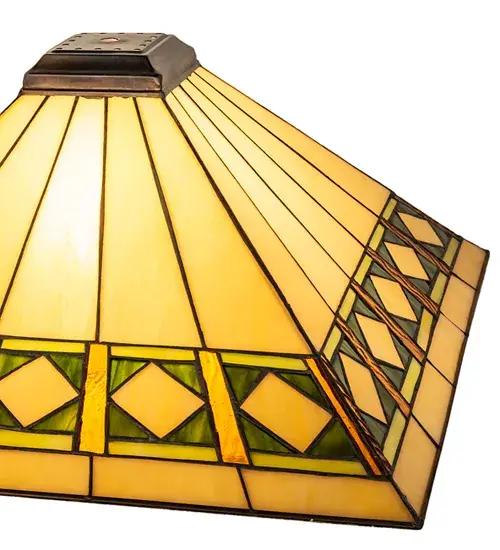 The Meyda Tiffany - Diamond Band Mission by Meyda Lighting - Image 4