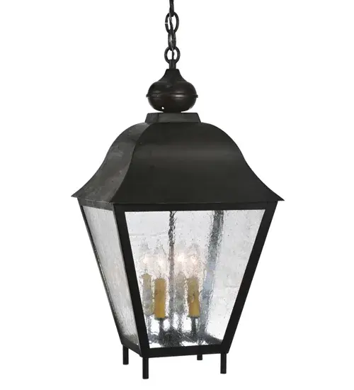 14" Square Boston Lantern Pendant - Image 1