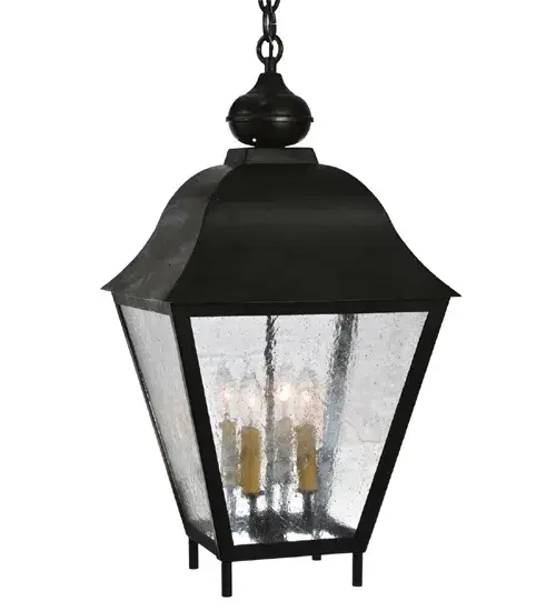 14" Square Boston Lantern Pendant - Image 6