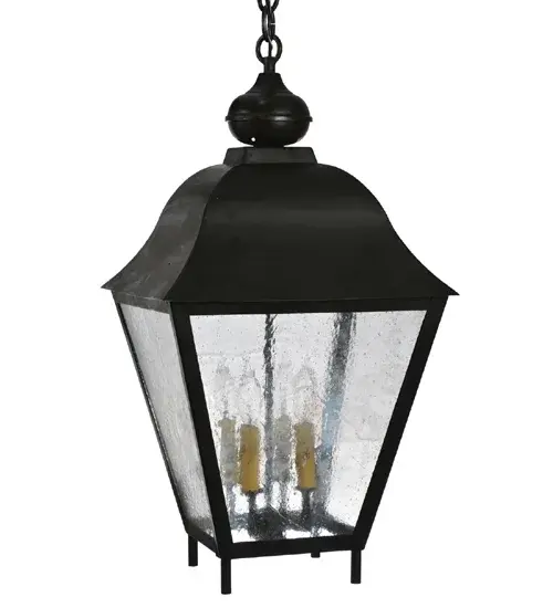 14" Square Boston Lantern Pendant - Image 7
