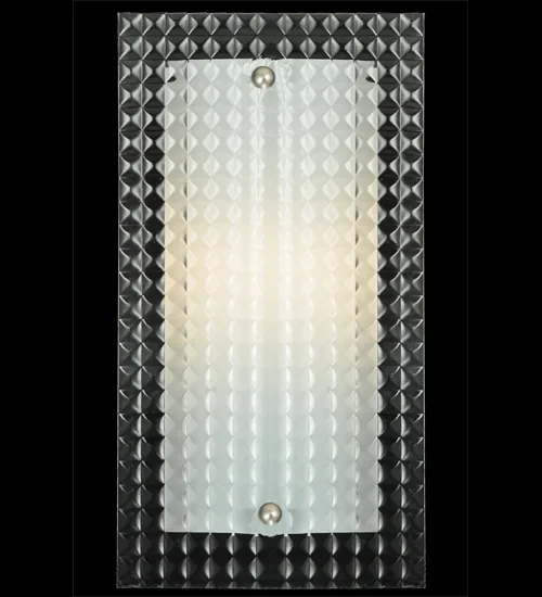 Metro One Light Wall Sconce in Nickel Powdercoat