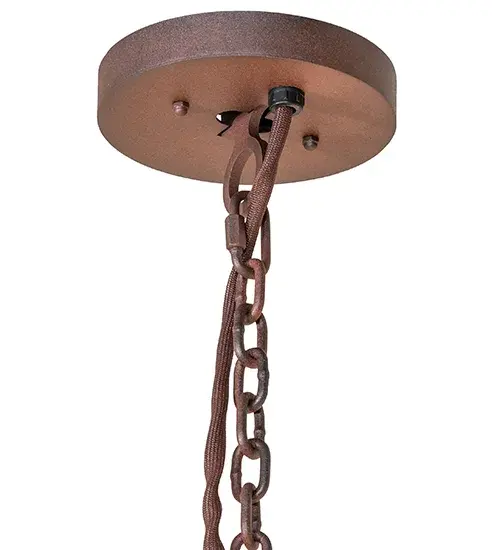 54" Wide Walden Pine 2 Tier Chandelier - Image 10