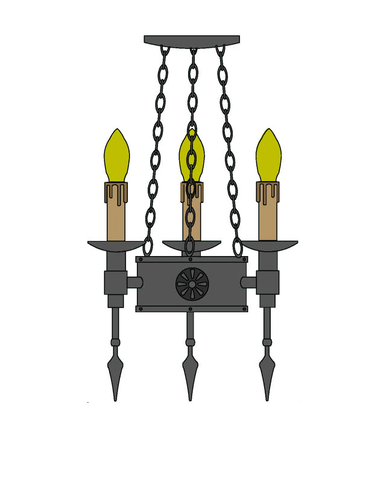 8"W Warwick 3 LT Mini Pendant
