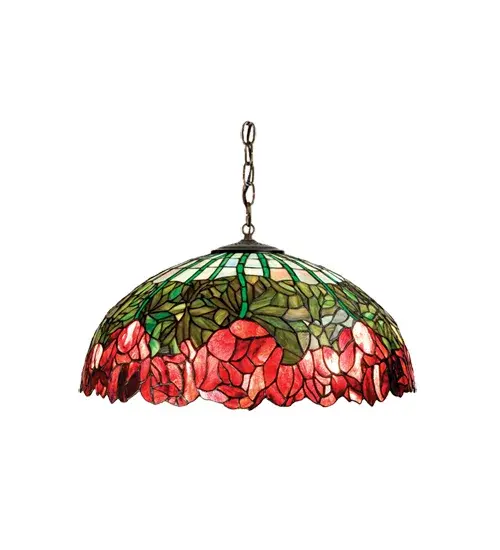 The Tiffany Cabbage Rose by Meyda Lighting