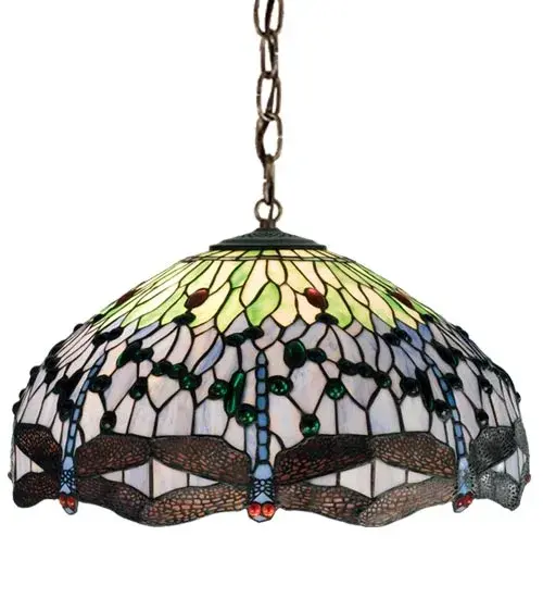The Tiffany Hanginghead Dragonfly by Meyda Lighting