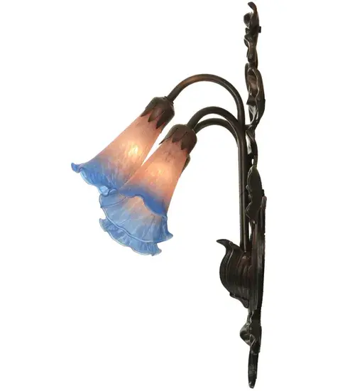 The Pink/Blue Pond Lily by Meyda Lighting - Image 5