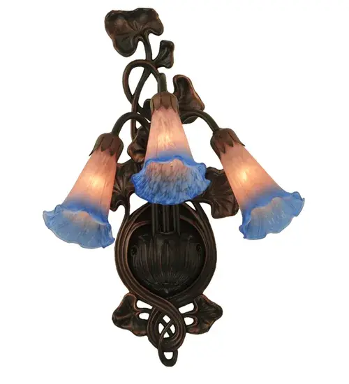 The Pink/Blue Pond Lily by Meyda Lighting - Image 7