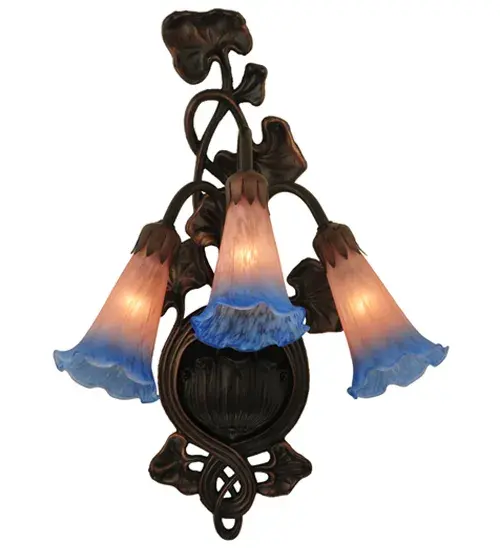 The Pink/Blue Pond Lily by Meyda Lighting - Image 9