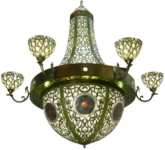 The Grand Tulip Medallion by Meyda Lighting - Image 6
