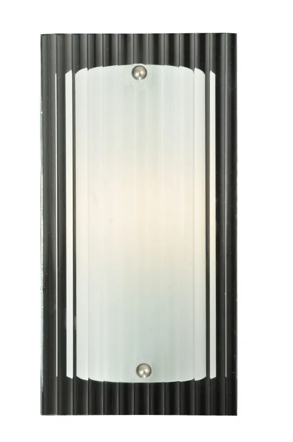 Meyda's Quadrato Fluted art glass sconce integrates an architectural design with energy efficient LED technology for a home; shop or hotel. Coordinated with matching Fluted Glass pendants; our sconce is handcrafted with handsome Nickel finished brass hardware in the USA. No light bulb to change with our 50;000 hour life energy efficient LED light source. UL Listed for damp locations.