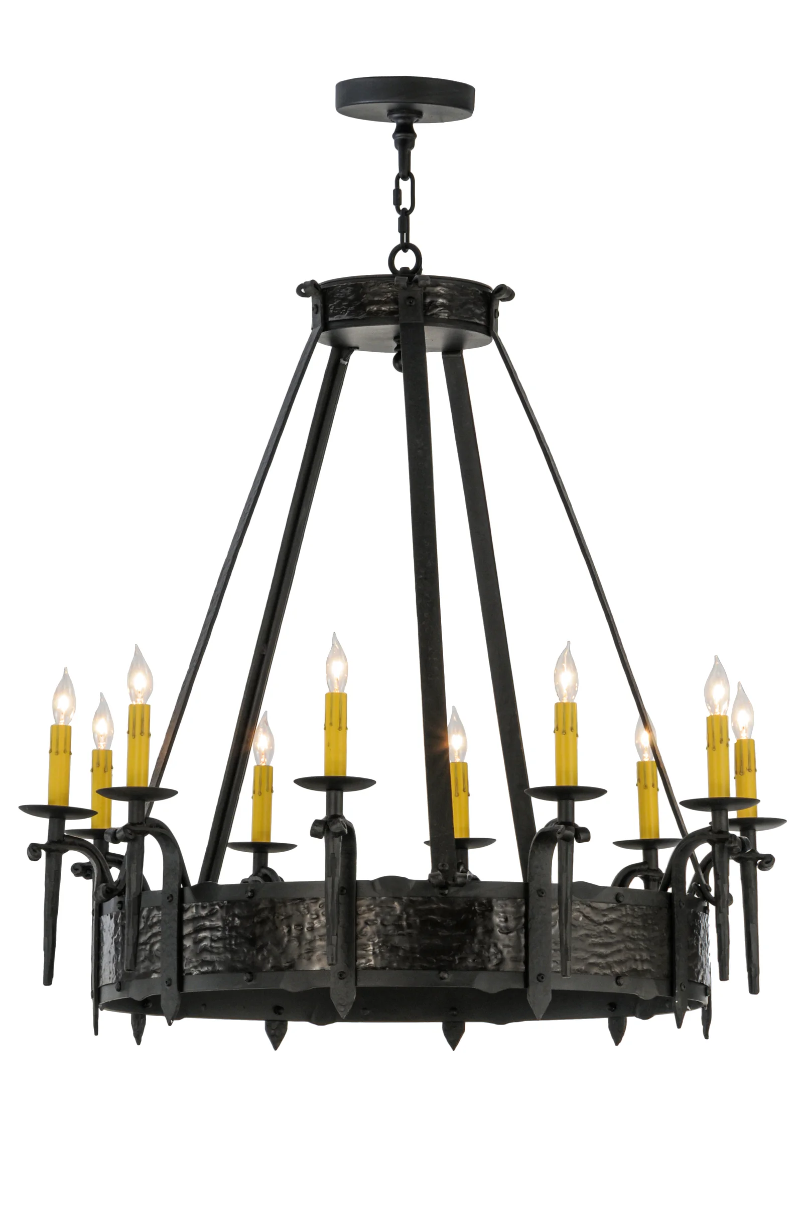 35"W Costello 10 LT Chandelier