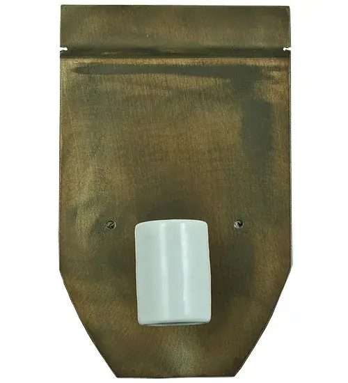 15" Wide Lake Clear Lodge Wall Sconce - Image 8