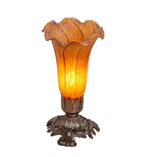 The Amber Pond Lily by Meyda Lighting - Image 2
