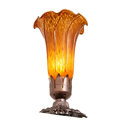 The Amber Pond Lily by Meyda Lighting - Image 6