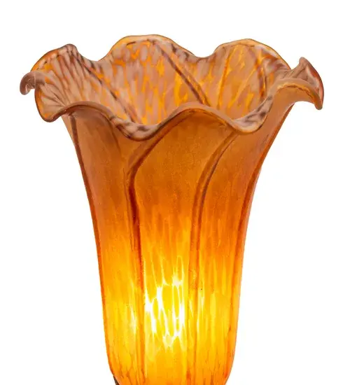 The Amber Pond Lily by Meyda Lighting - Image 7