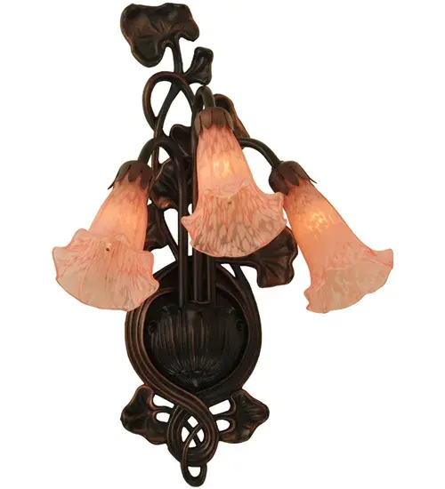 The Pink Pond Lily by Meyda Lighting - Image 1