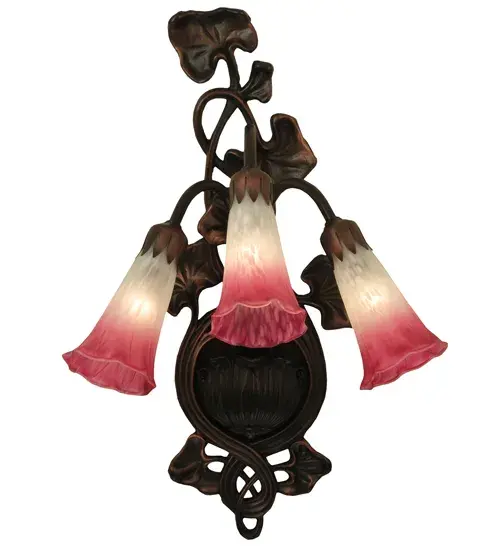 The Pink/White Pond Lily by Meyda Lighting - Image 4
