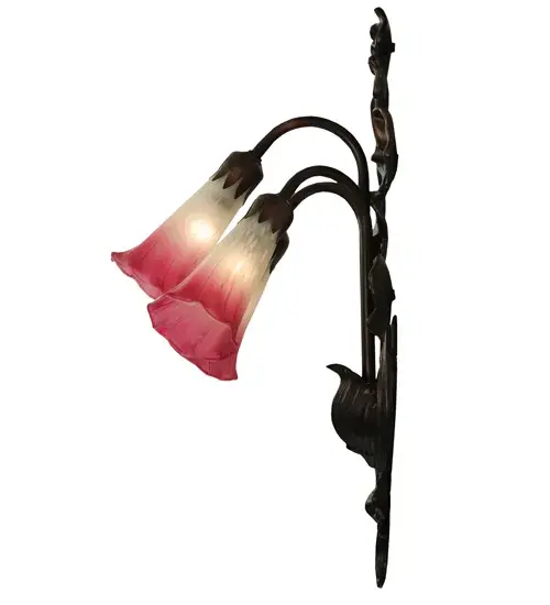 The Pink/White Pond Lily by Meyda Lighting - Image 8