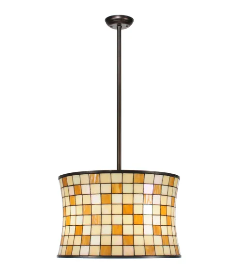 20"W Hilton Barrel Pendant