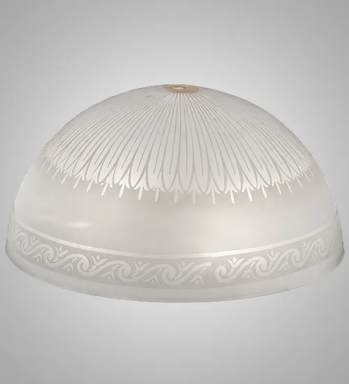 18" Wide Ovum Aquinum Bowl Shade
