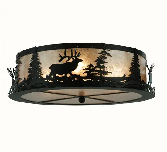 The Elk at Dusk by Meyda Lighting - Image 2