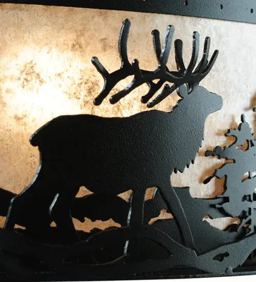 The Elk at Dusk by Meyda Lighting - Image 8