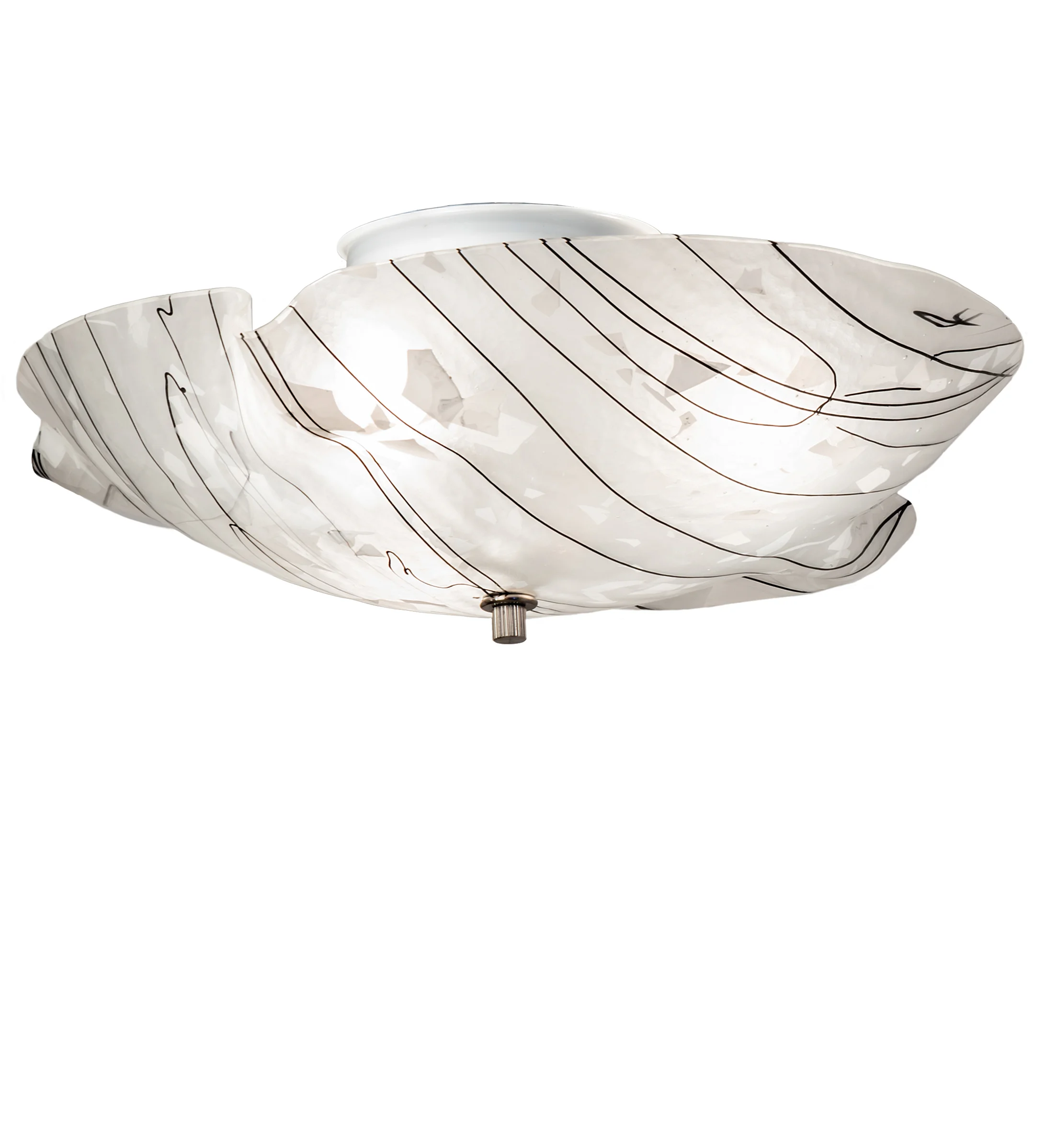 16" Wide Atelier Branches Organic Flushmount