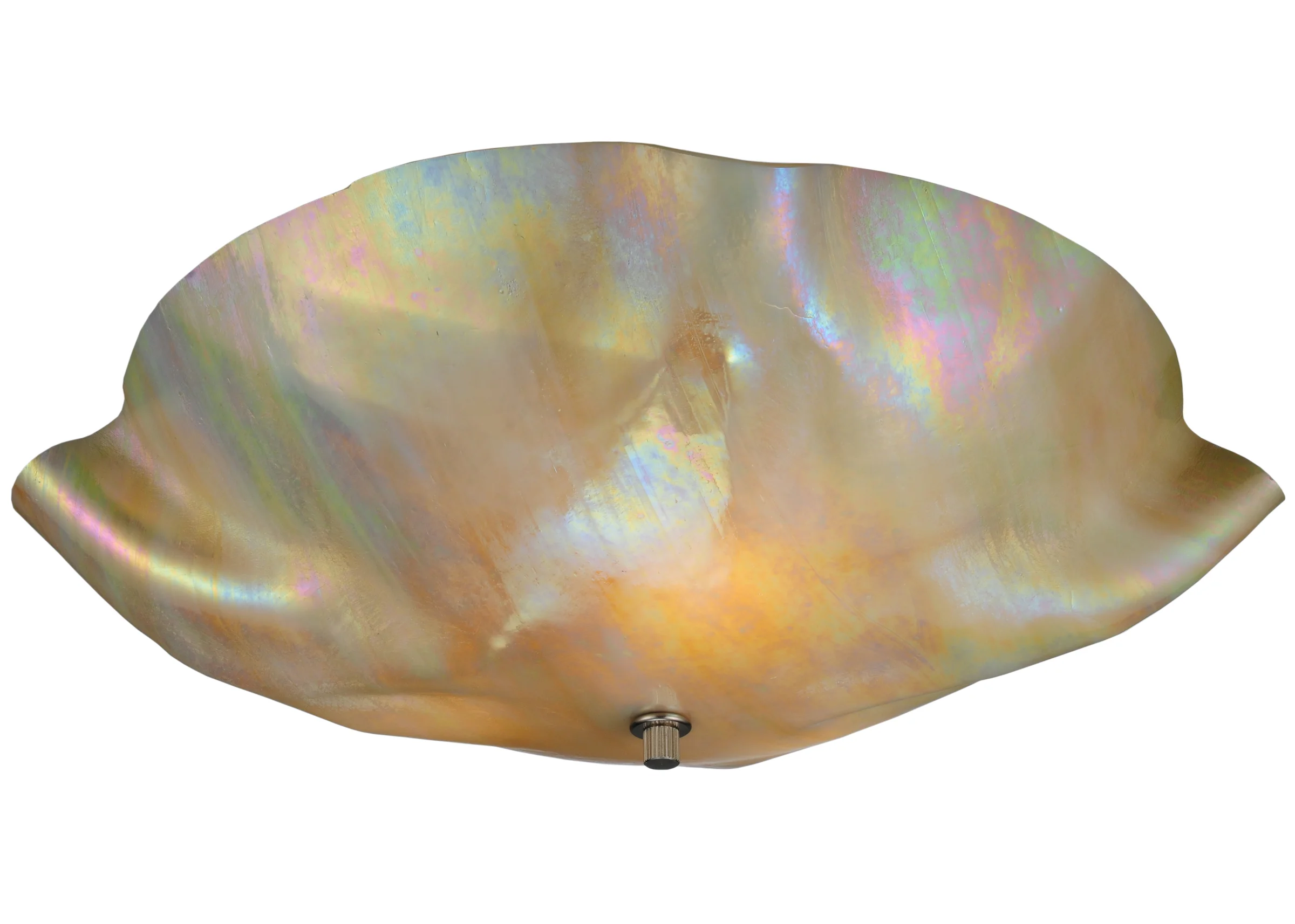 16" Wide Atelier Art Glass Flushmount