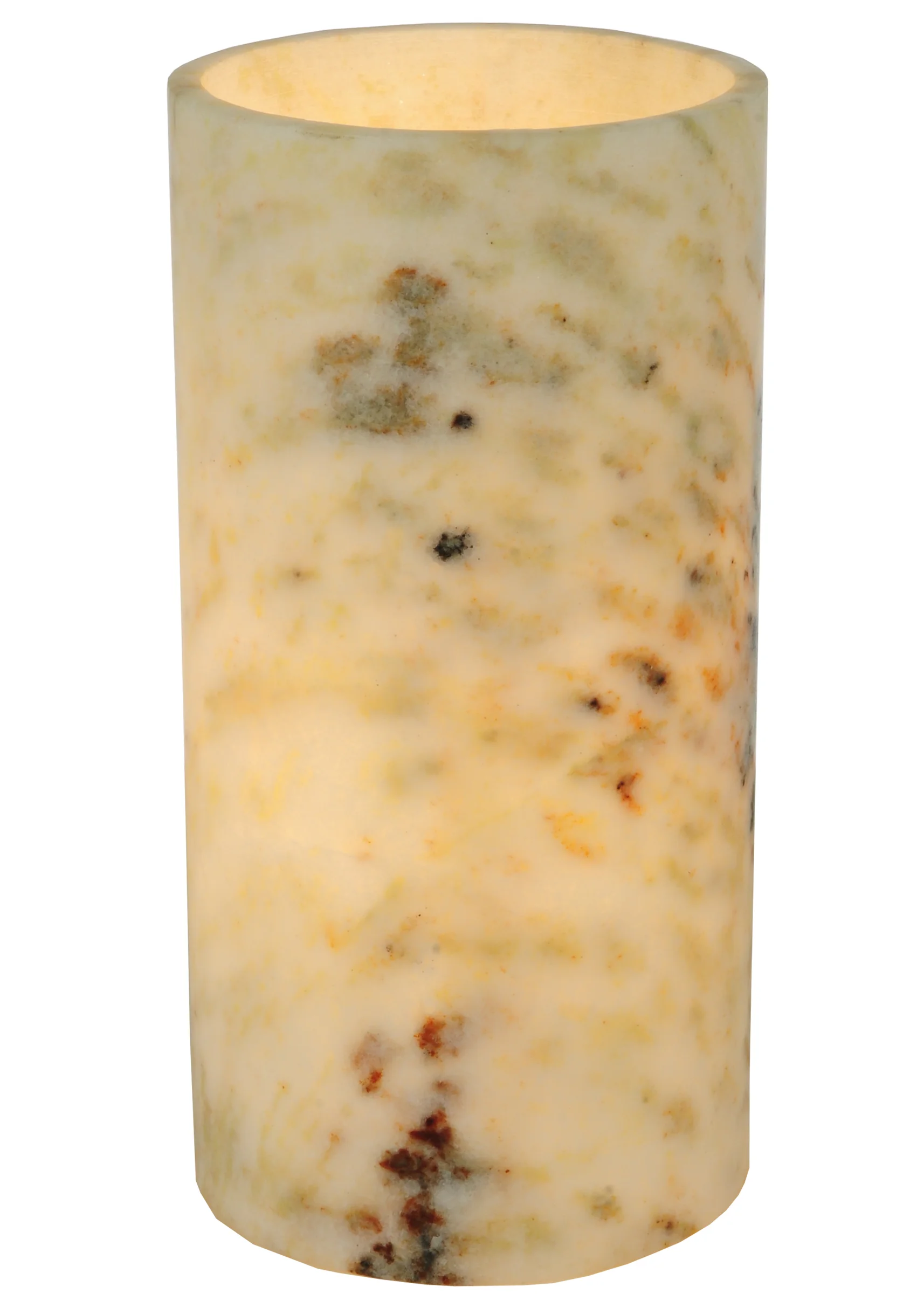 4"W Cylindre Light Green Jadestone Shade