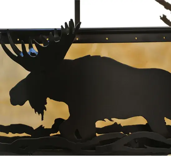The Lone Moose by Meyda Lighting - Image 8