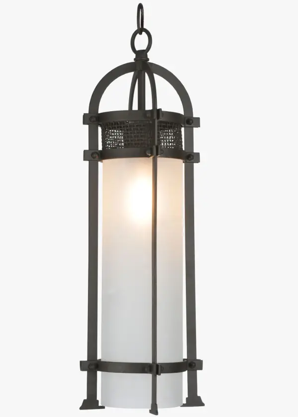 For a unique decorative and transitional look, Cilindro integrates a White Faux Alabaster shade that is complemented with a warm Mahogany Bronze finish. Its classic frame and design hints at motifs inspired by rustic, gothic and eastern influences. Endless custom color, design and size options. Ideal for homes, spas, restaurants, lounges, hotels and many other applications. Custom crafted in our Yorkville, NY manufacturing facility. Energy efficient lamping options available. UL listed. Collection: Cilindro Finish: Oil Rubbed Bronze Glass: Whitestone Idalight Width: 6.00" Height: 21.00" Length: 6.00" Weight: 6.00 lb Number of Bulbs: 1 Maximum Wattage: 60.00 W Bulb Type: T10 Bulb Base: E26 Material: Steel Country of Origin: USA Safety Listing: Damp Safety Rating: Damp