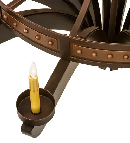 62" Wide Castilla 21 Light Three Tier Chandelier - Image 9