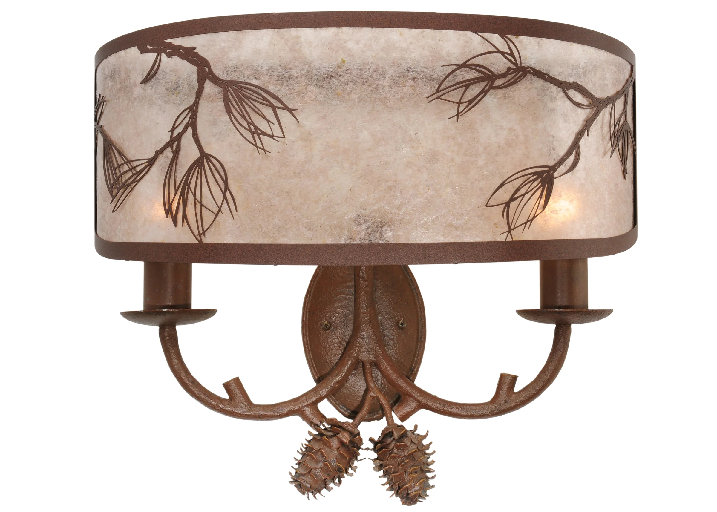 20"W Balsam Pine Wall Sconce
