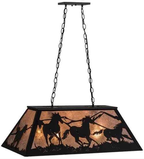 The Running Horses by Meyda Lighting - Image 1