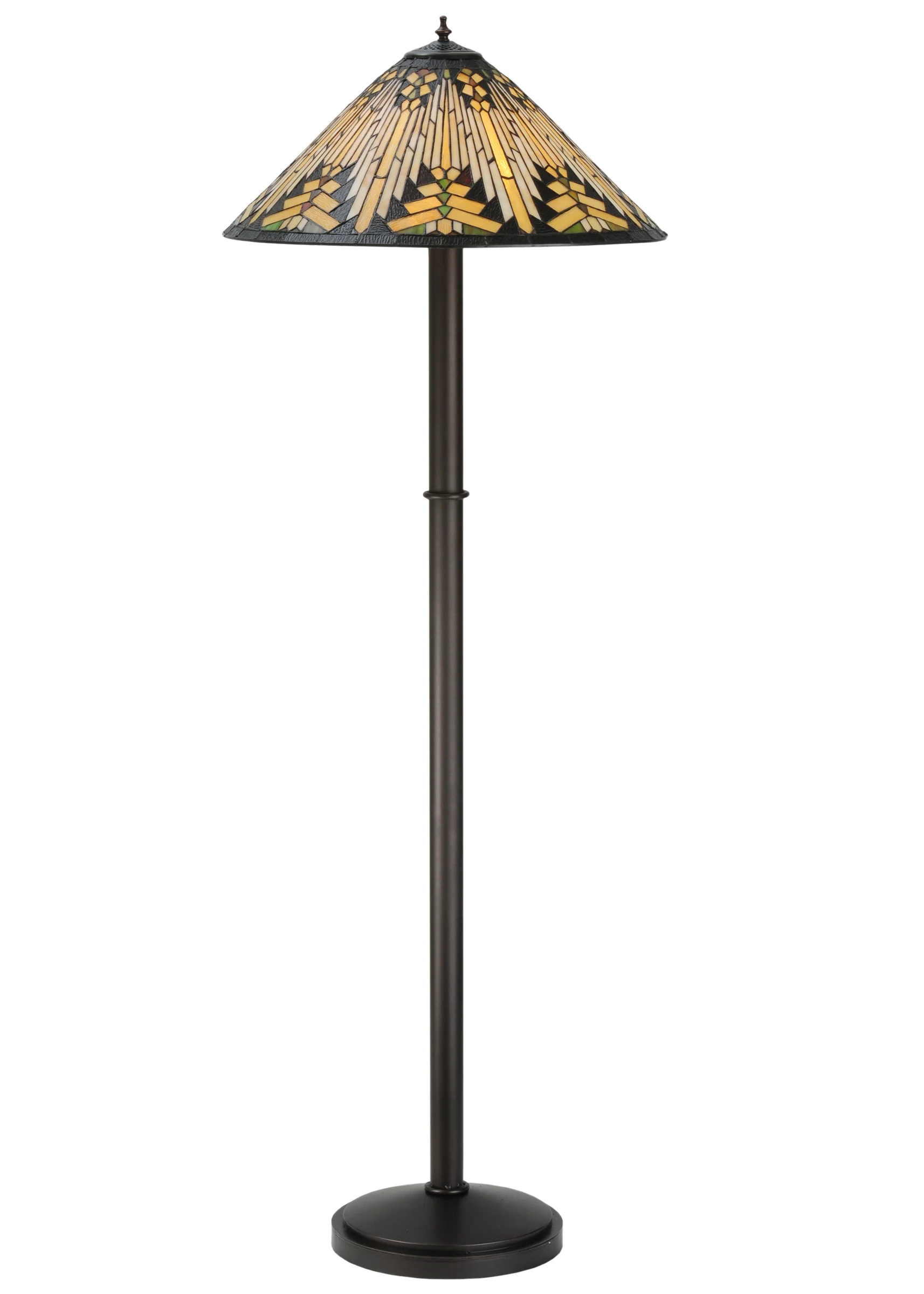 63"H NUEVO Mission Floor Lamp
